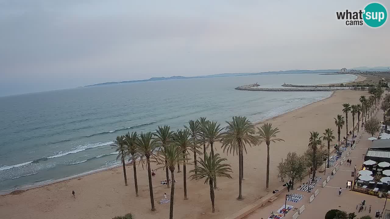 LIVEcam Roses plage – Hotel Montecarlo
