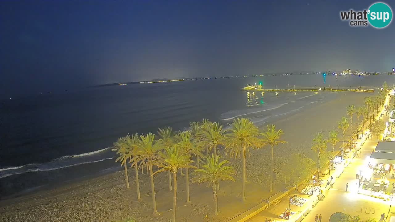 LIVEcam Roses plage – Hotel Montecarlo