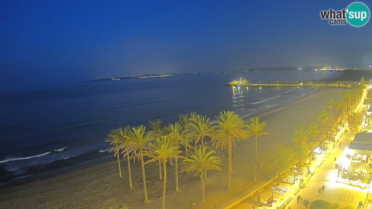 LIVEcam Roses plage – Hotel Montecarlo