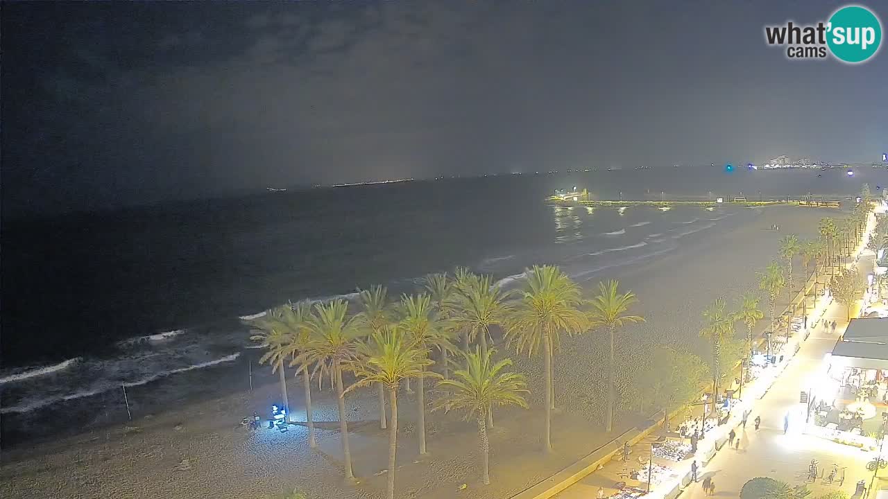 LIVEcam Roses plage – Hotel Montecarlo