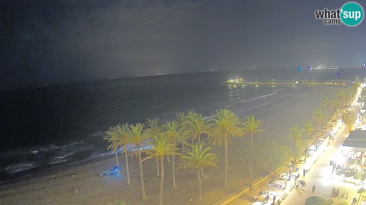 LIVEcam Roses plage – Hotel Montecarlo