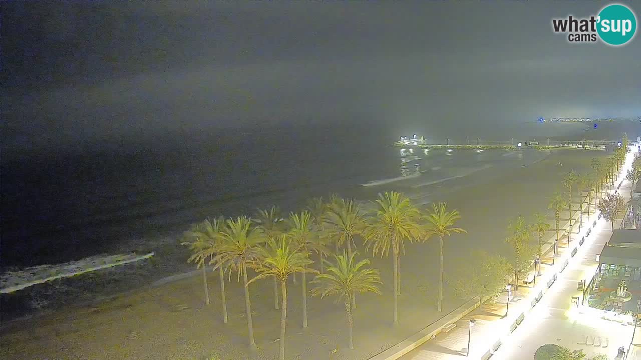 LIVEcam Roses plage – Hotel Montecarlo