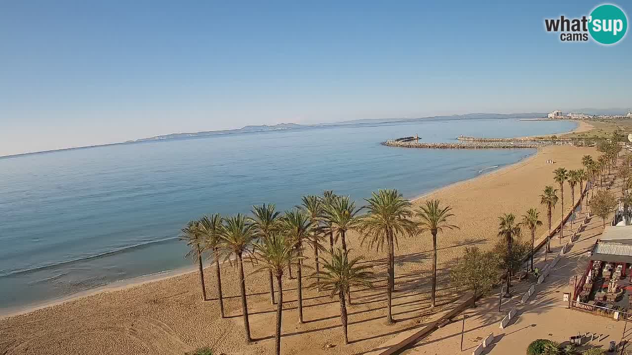 LIVEcam Roses plage – Hotel Montecarlo