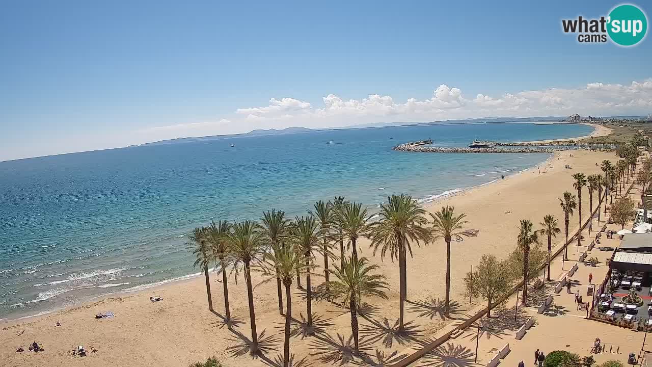 LIVEcam Roses plage – Hotel Montecarlo
