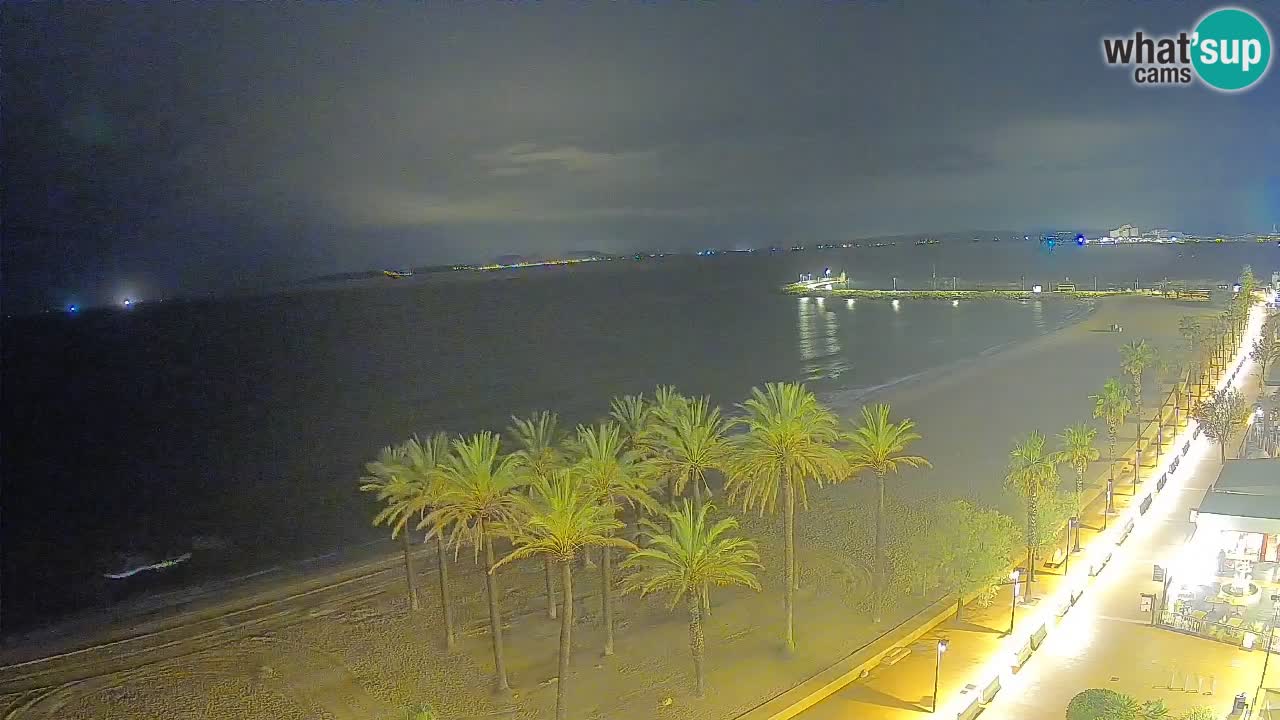 Webcam Roses Strand – Hotel Montecarlo