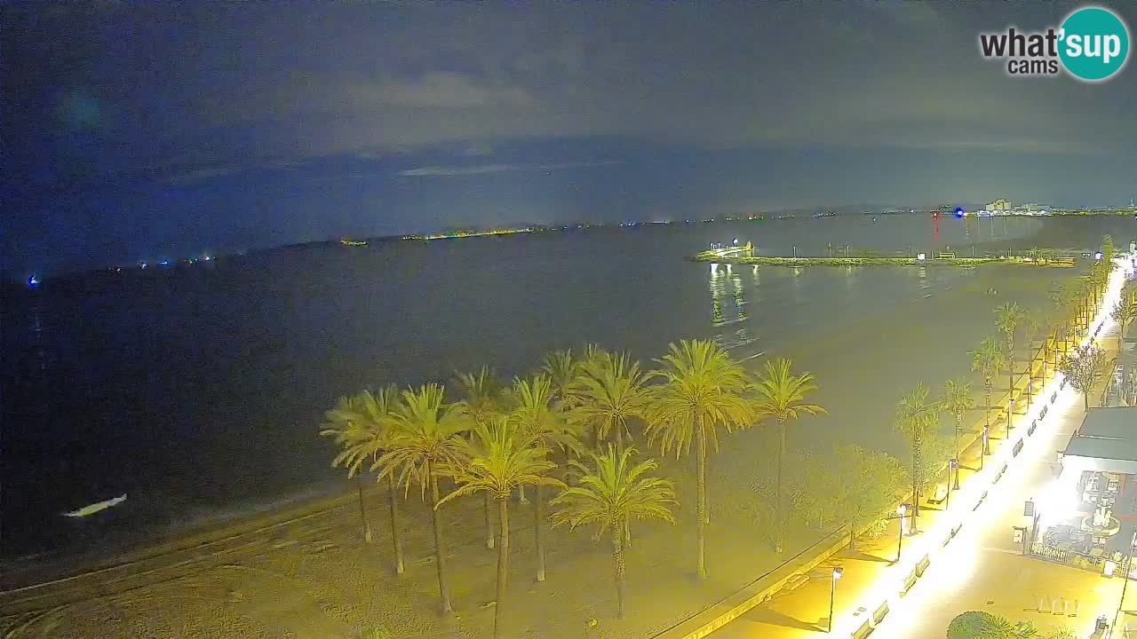 LIVEcam Roses plage – Hotel Montecarlo