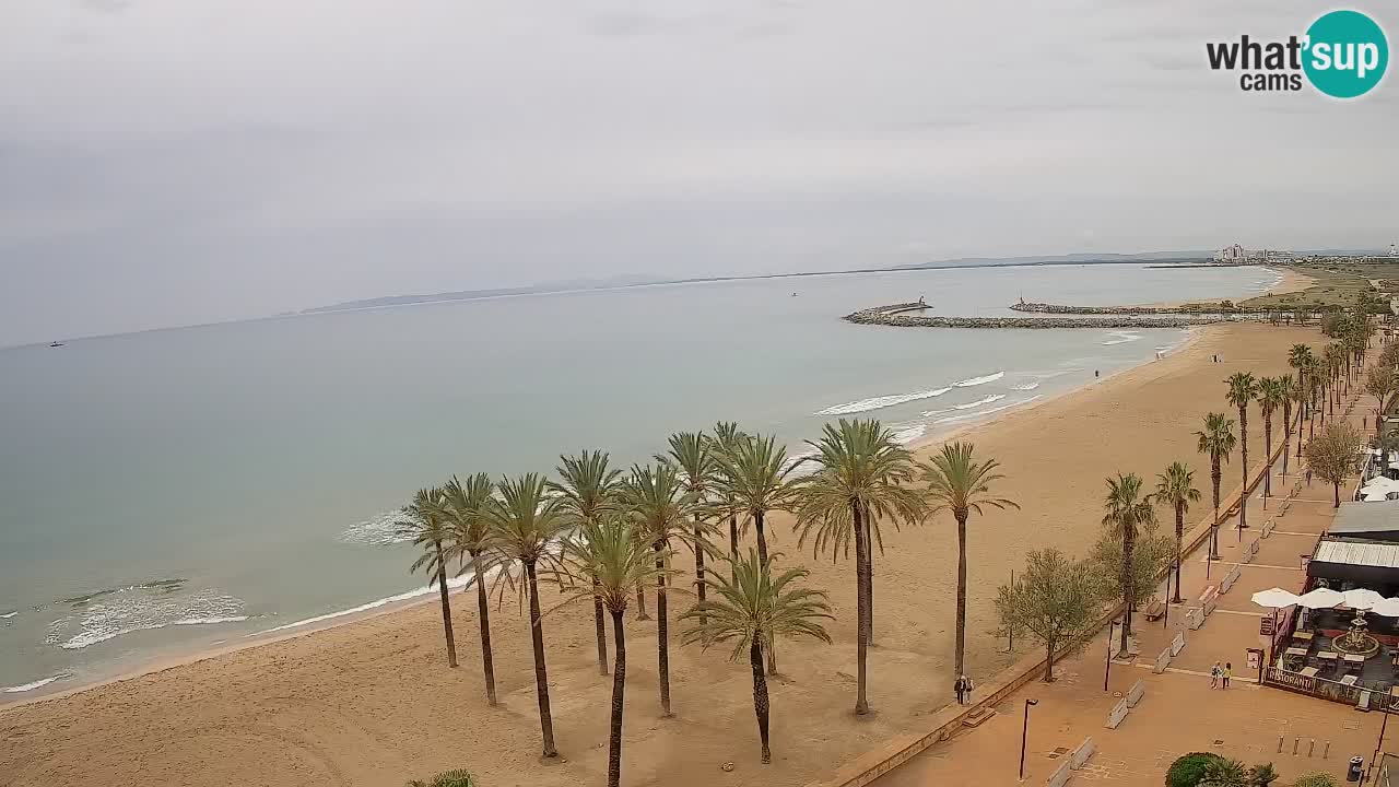 LIVEcam Roses plage – Hotel Montecarlo