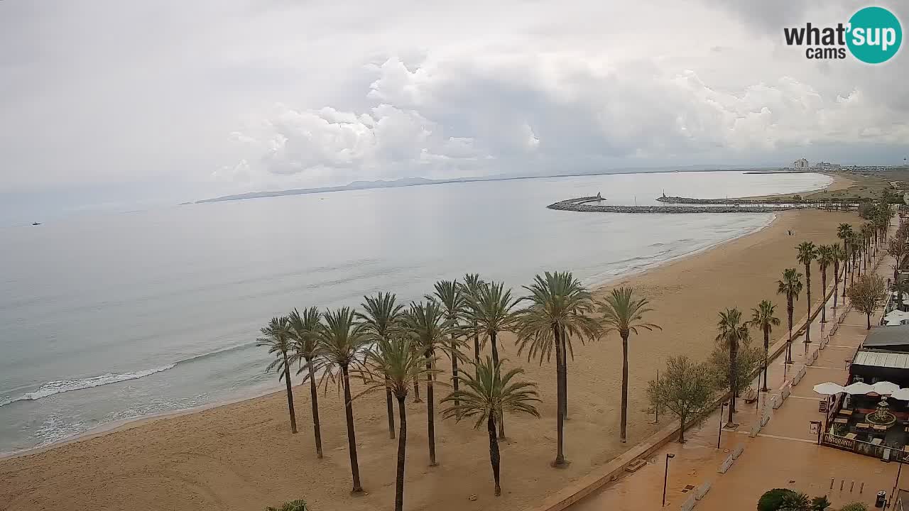 LIVEcam Roses plage – Hotel Montecarlo