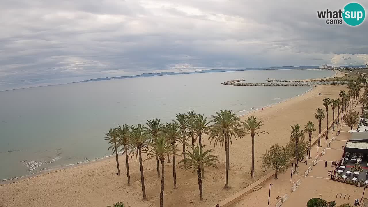 LIVEcam Roses plage – Hotel Montecarlo