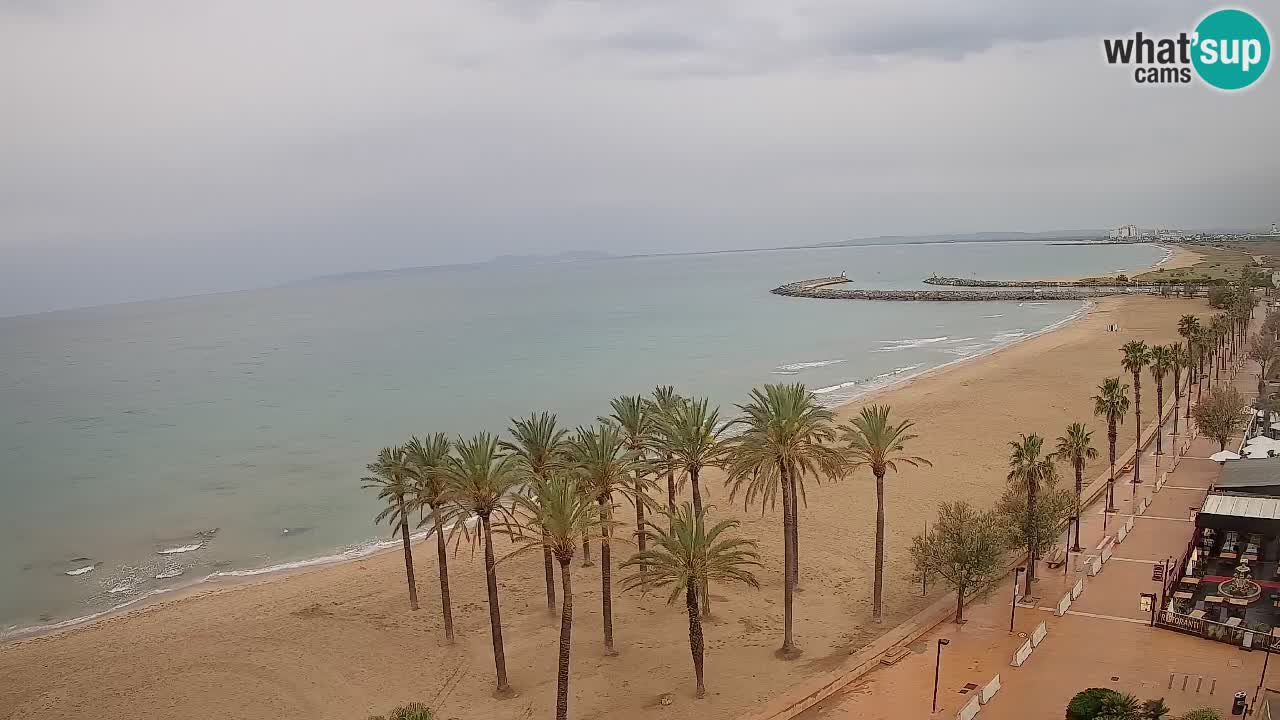 LIVEcam Roses plage – Hotel Montecarlo