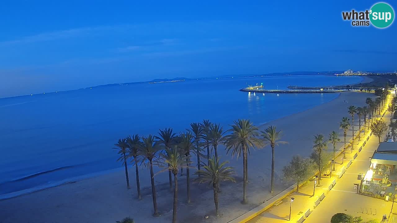 LIVEcam Roses plage – Hotel Montecarlo