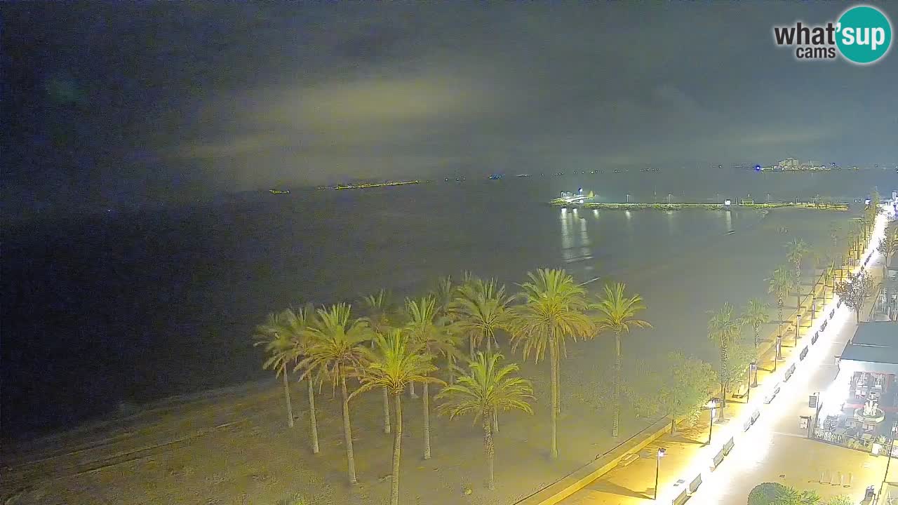 Webcam Roses Strand – Hotel Montecarlo