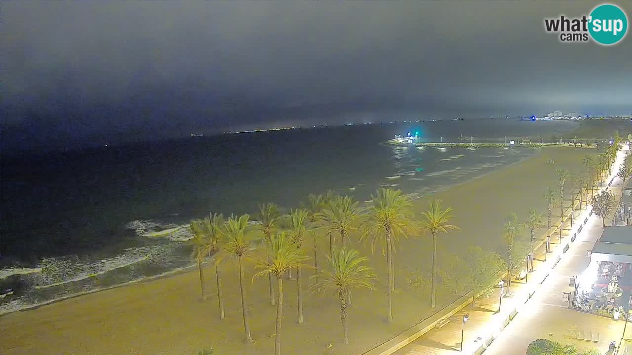 Camera en vivo Roses playa – Hotel MonteCarlo