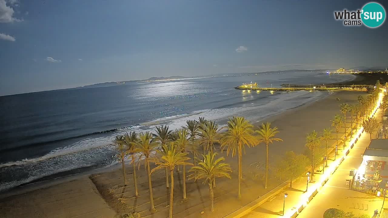 LIVEcam Roses plage – Hotel Montecarlo