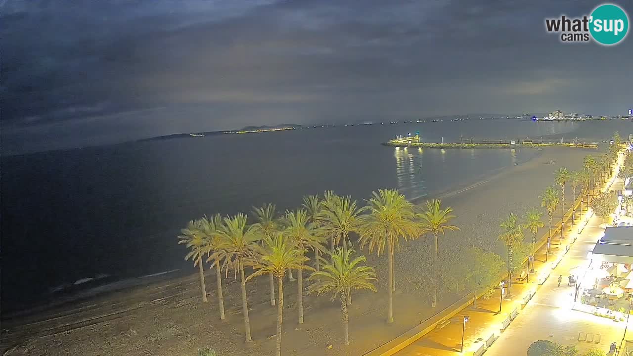 LIVEcam Roses plage – Hotel Montecarlo