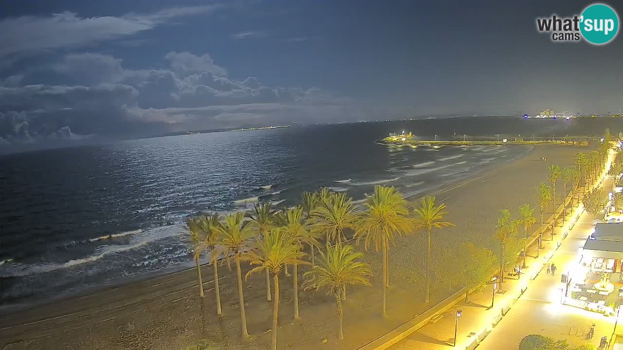 LIVEcam Roses plage – Hotel Montecarlo