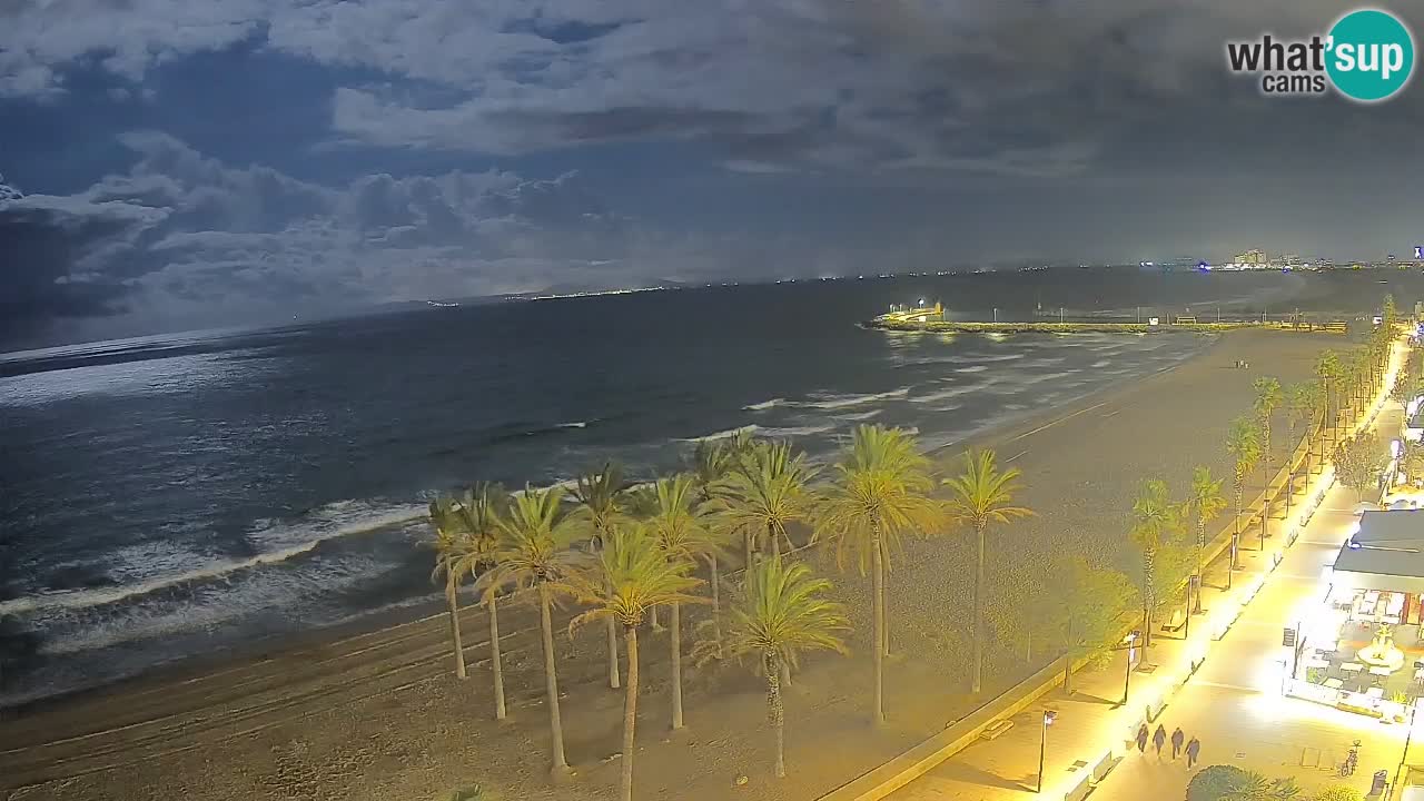LIVEcam Roses plage – Hotel Montecarlo