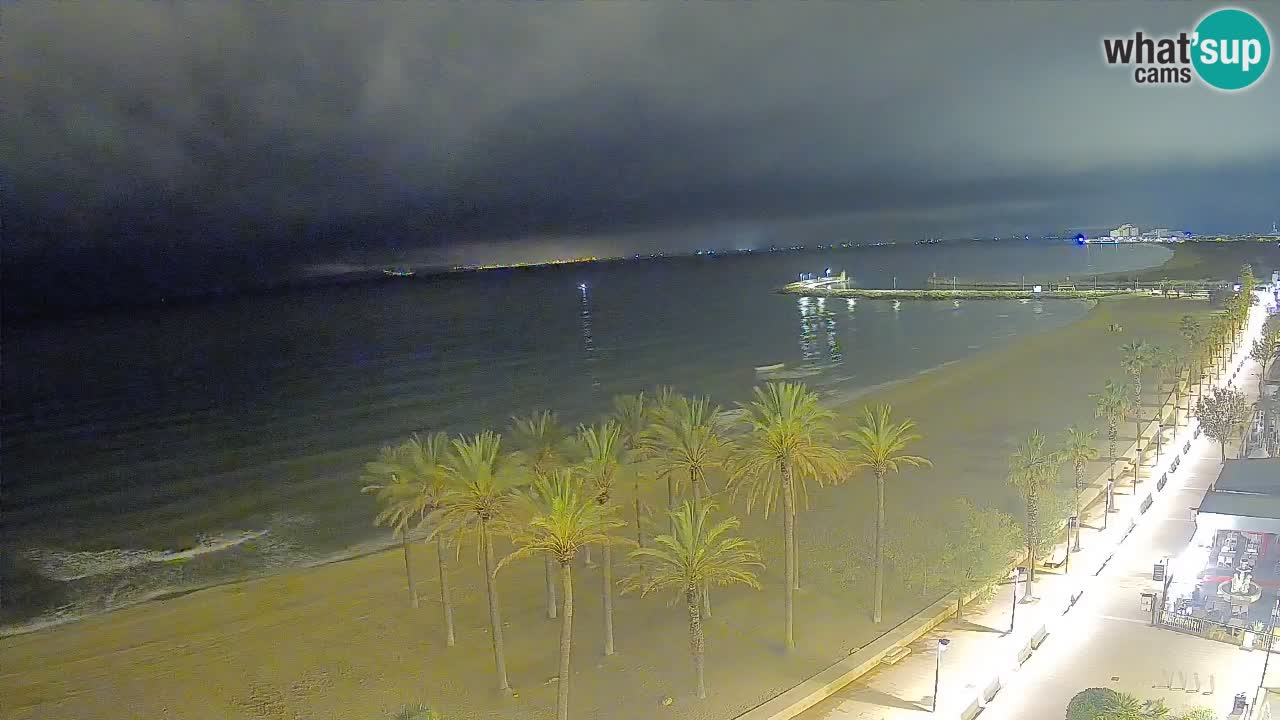 LIVEcam Roses plage – Hotel Montecarlo