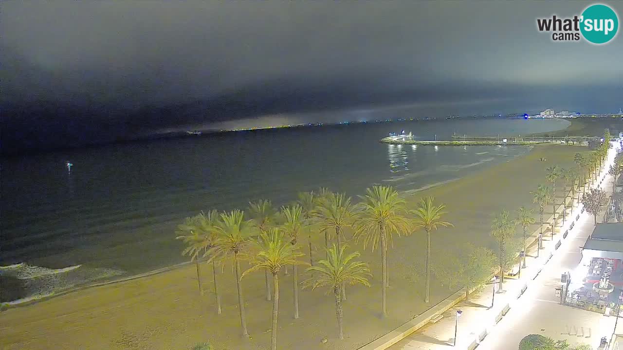 LIVEcam Roses plage – Hotel Montecarlo