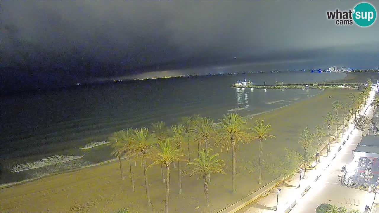 LIVEcam Roses plage – Hotel Montecarlo