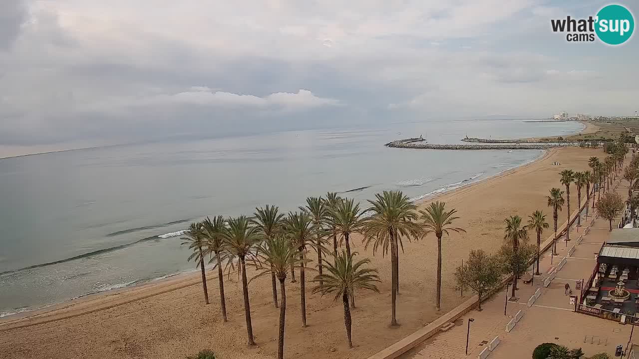 LIVEcam Roses plage – Hotel Montecarlo