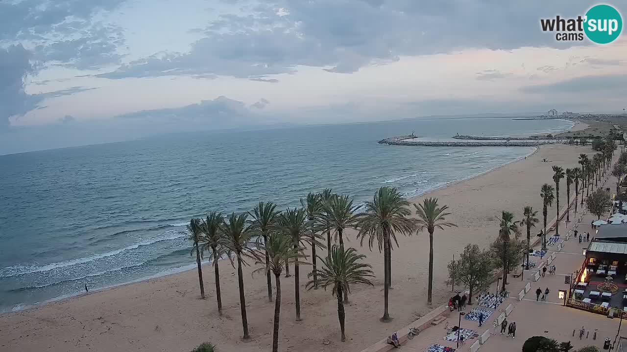LIVEcam Roses plage – Hotel Montecarlo