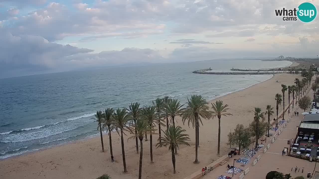 LIVEcam Roses plage – Hotel Montecarlo