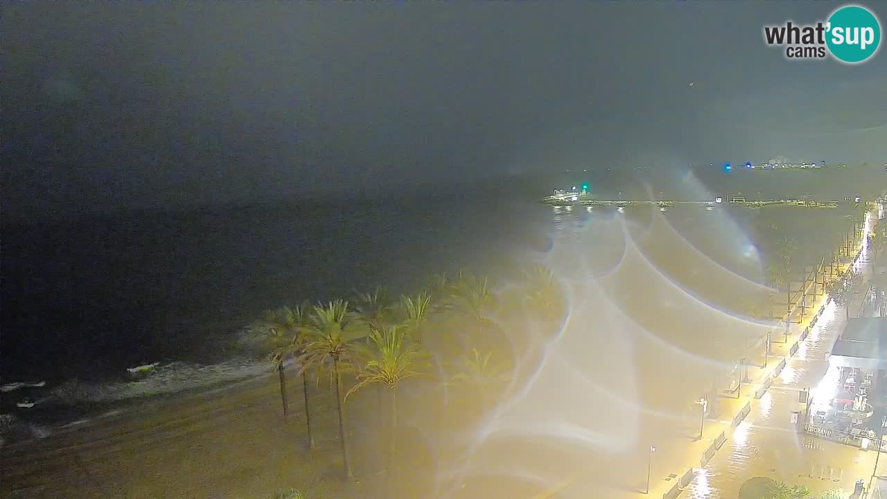 Camera en vivo Roses playa – Hotel MonteCarlo