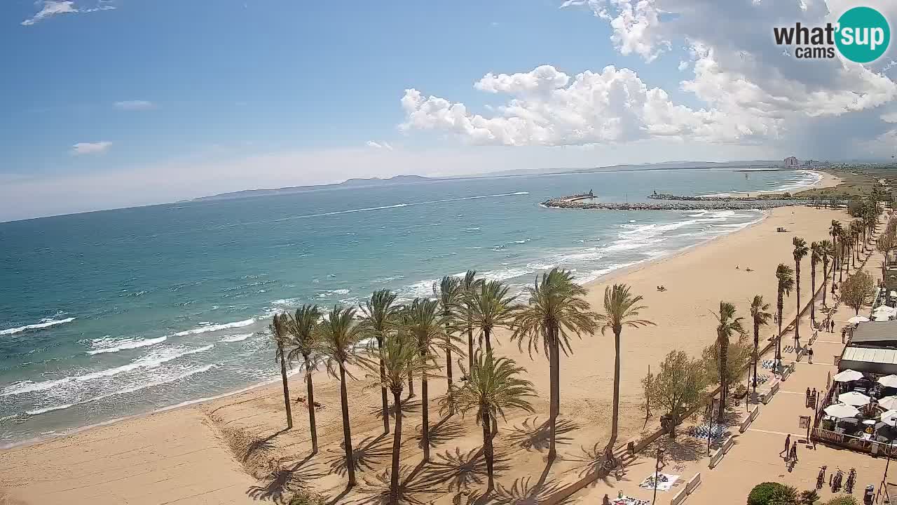 LIVEcam Roses plage – Hotel Montecarlo