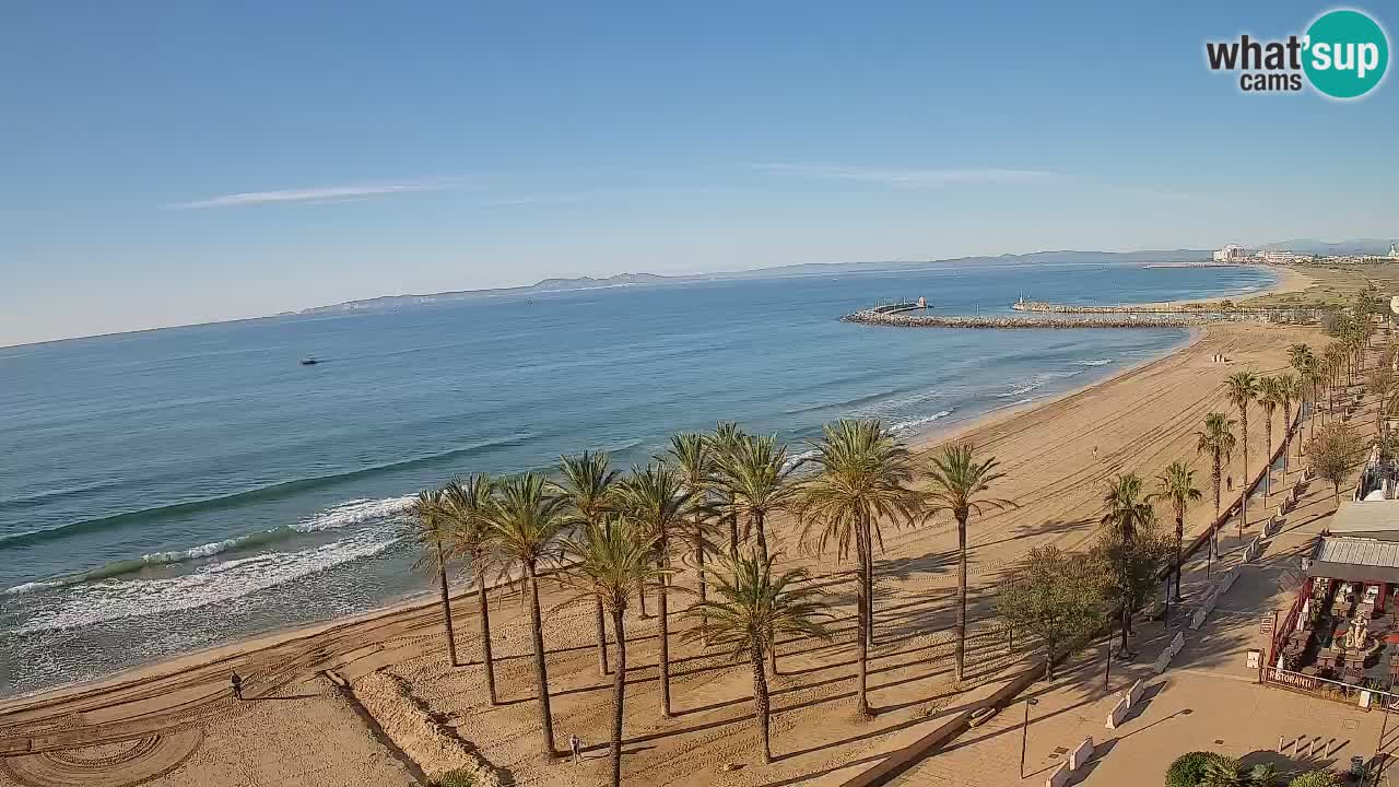 LIVEcam Roses plage – Hotel Montecarlo