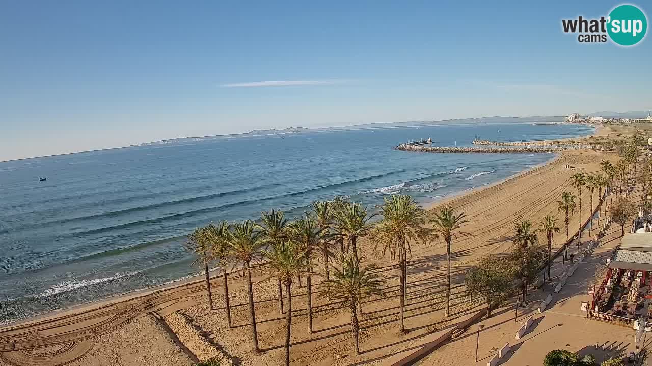 LIVEcam Roses plage – Hotel Montecarlo