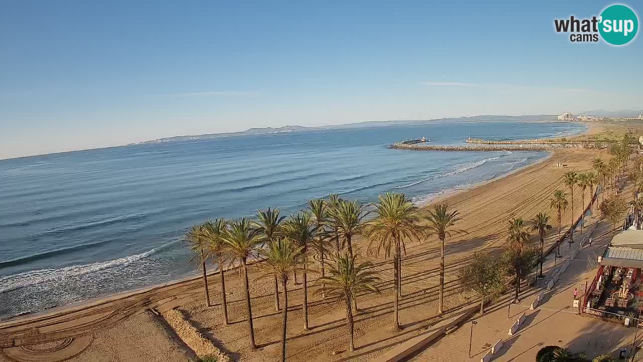 LIVEcam Roses plage – Hotel Montecarlo