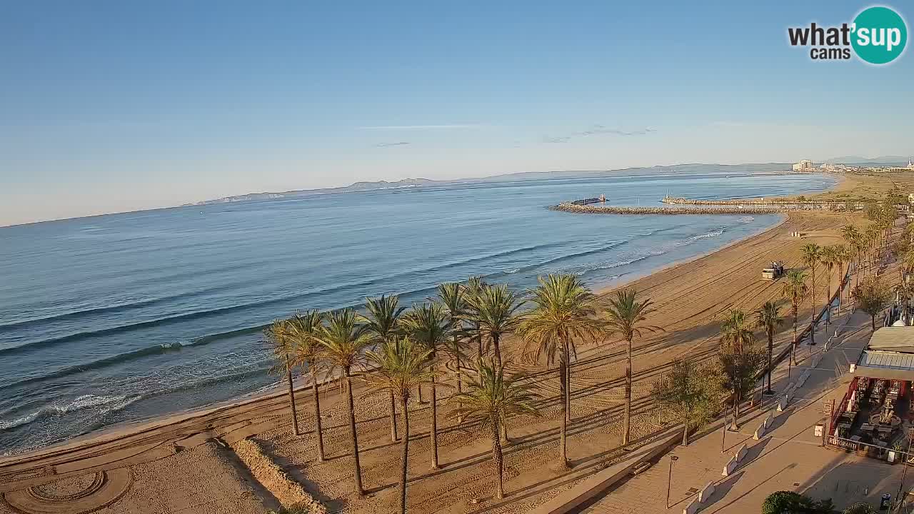 LIVEcam Roses plage – Hotel Montecarlo