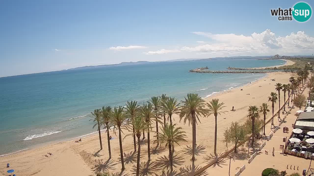 LIVEcam Roses plage – Hotel Montecarlo
