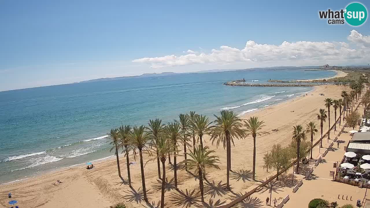 LIVEcam Roses plage – Hotel Montecarlo