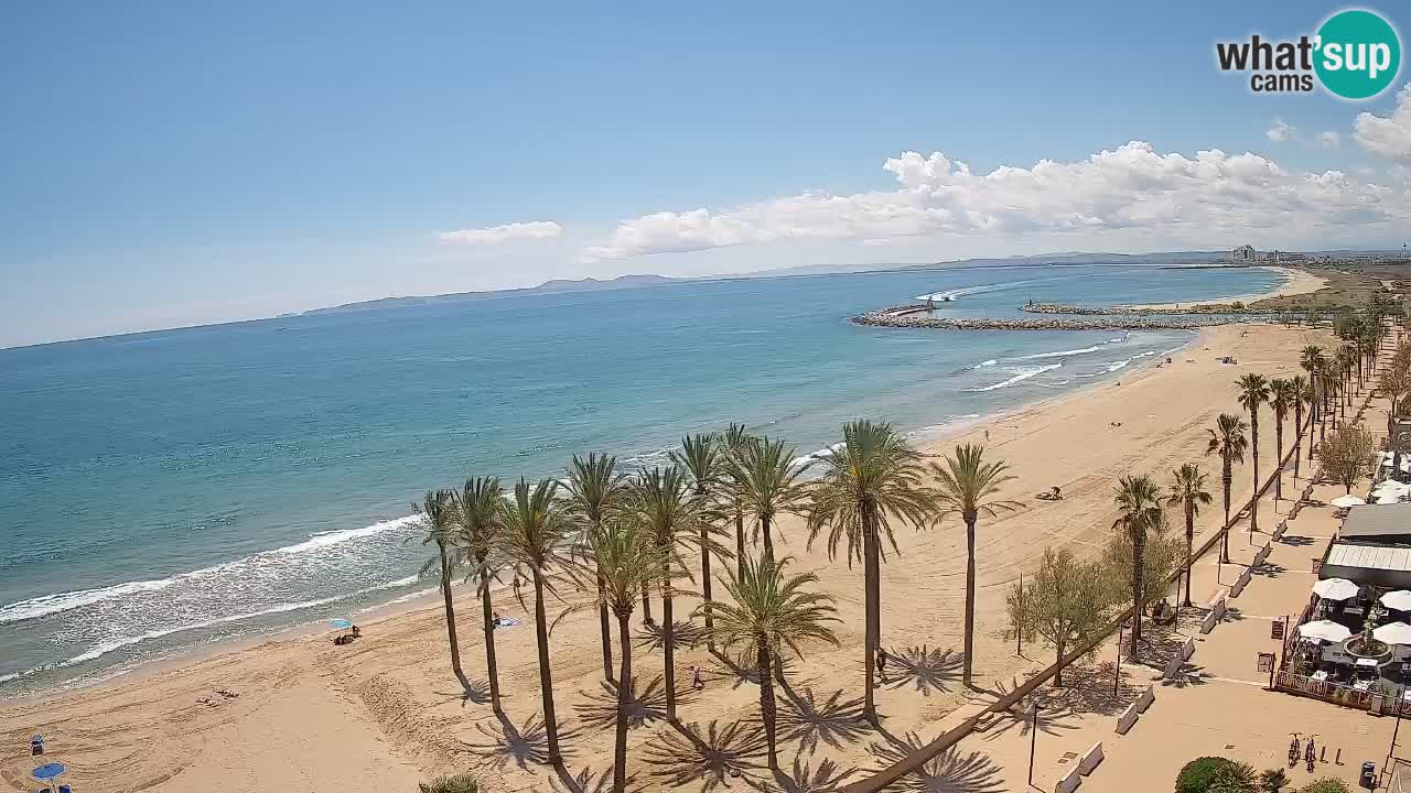 LIVEcam Roses plage – Hotel Montecarlo