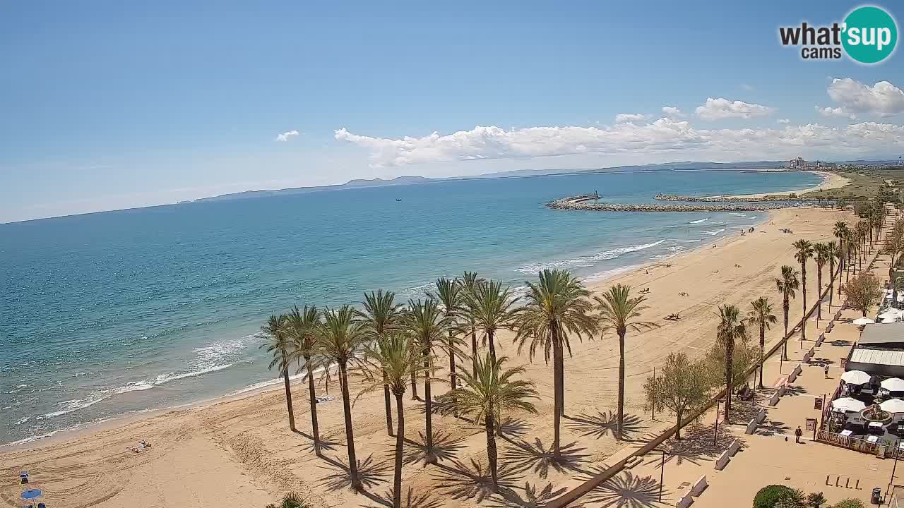 LIVEcam Roses plage – Hotel Montecarlo