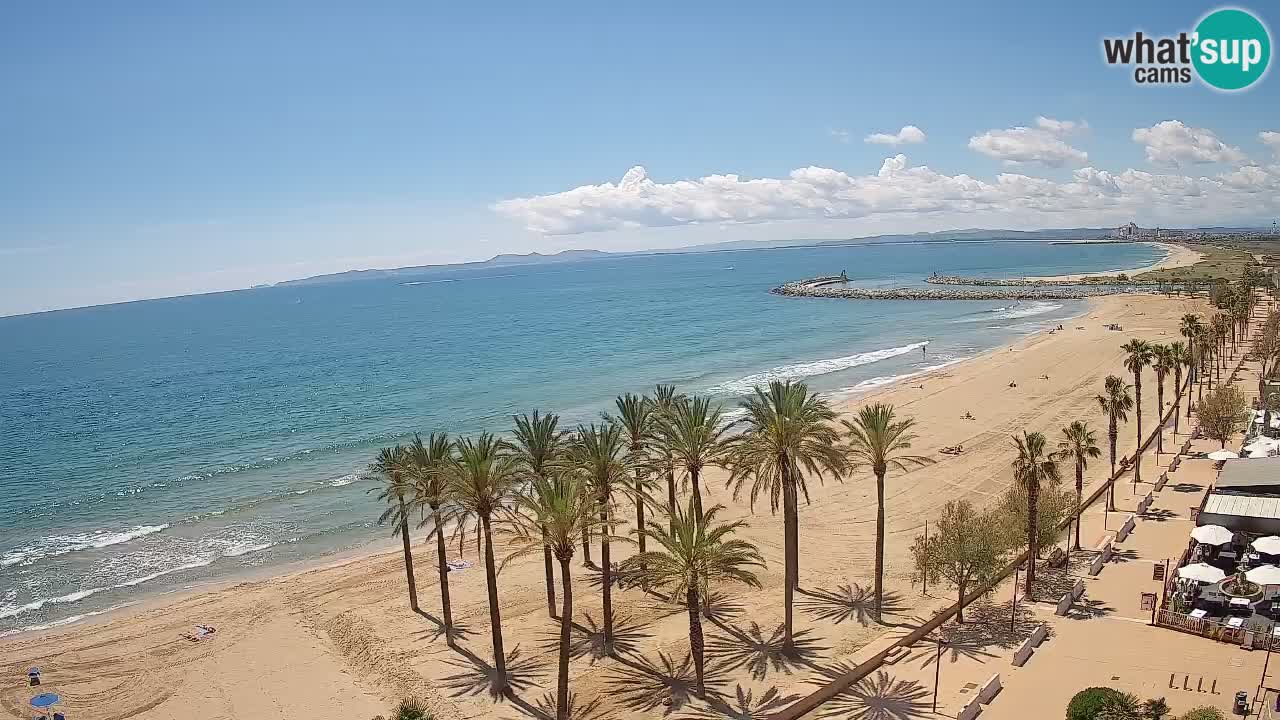 LIVEcam Roses plage – Hotel Montecarlo