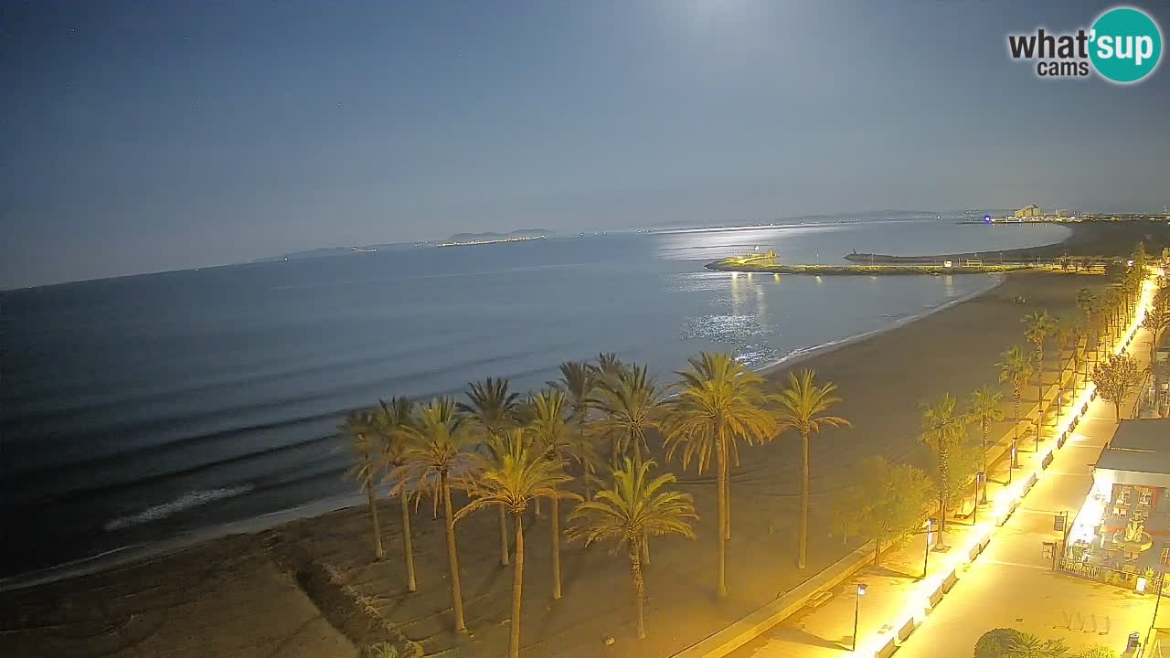 LIVEcam Roses plage – Hotel Montecarlo