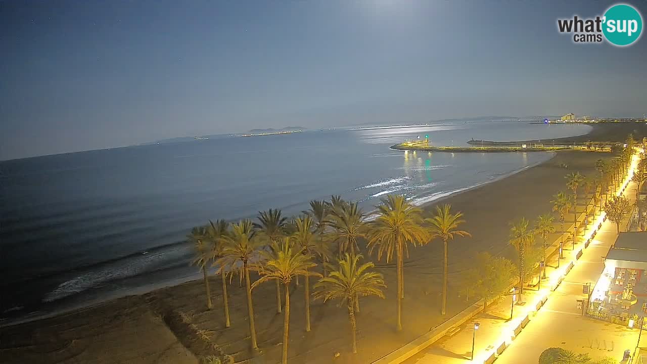 LIVEcam Roses plage – Hotel Montecarlo