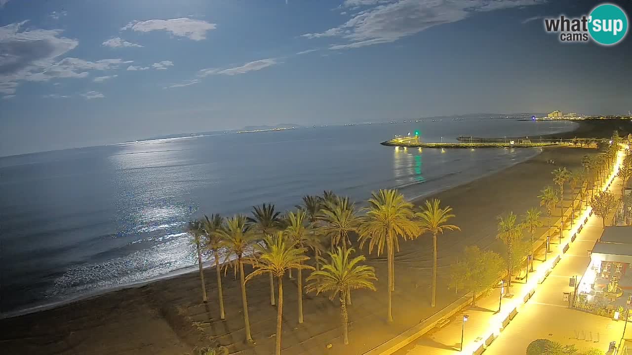 LIVEcam Roses plage – Hotel Montecarlo