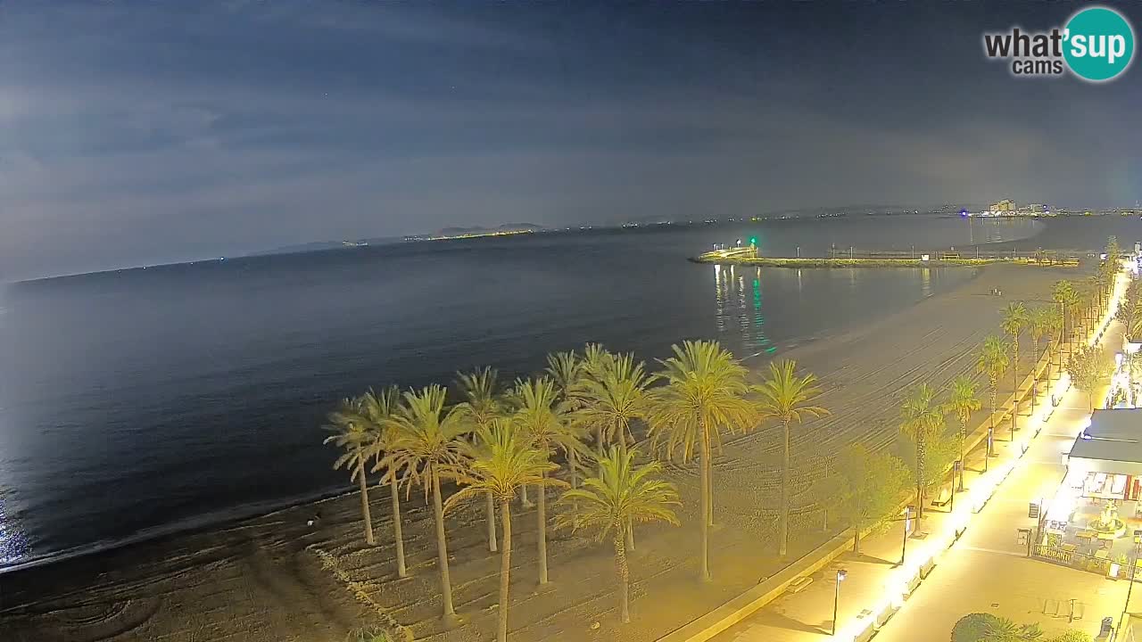 LIVEcam Roses plage – Hotel Montecarlo