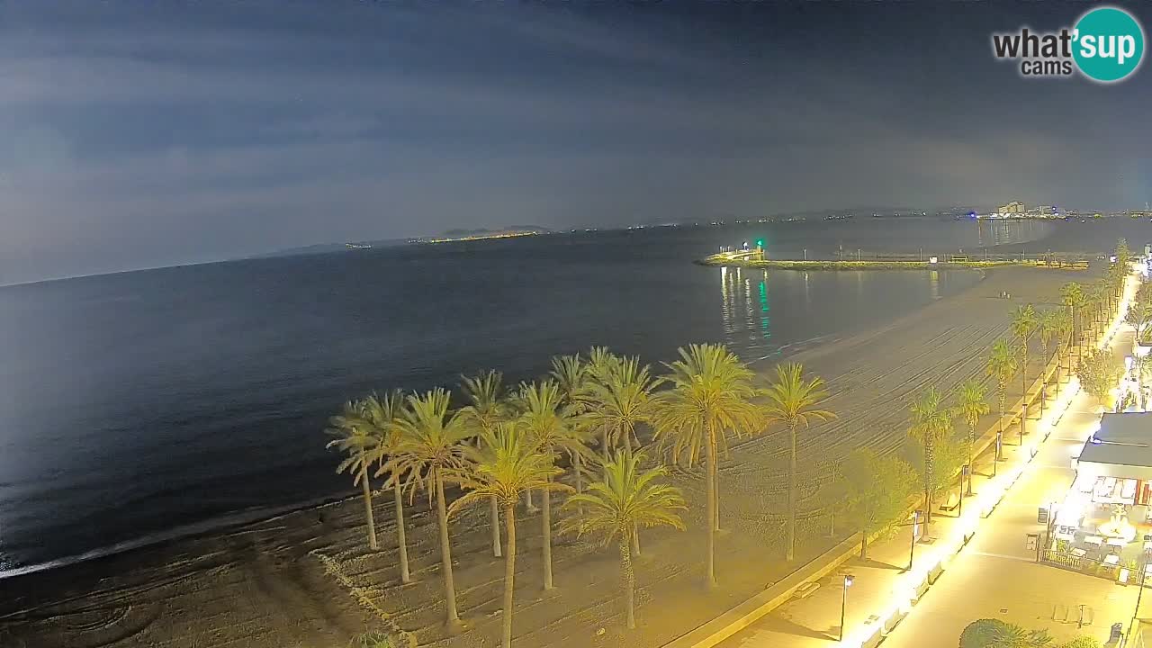 LIVEcam Roses plage – Hotel Montecarlo