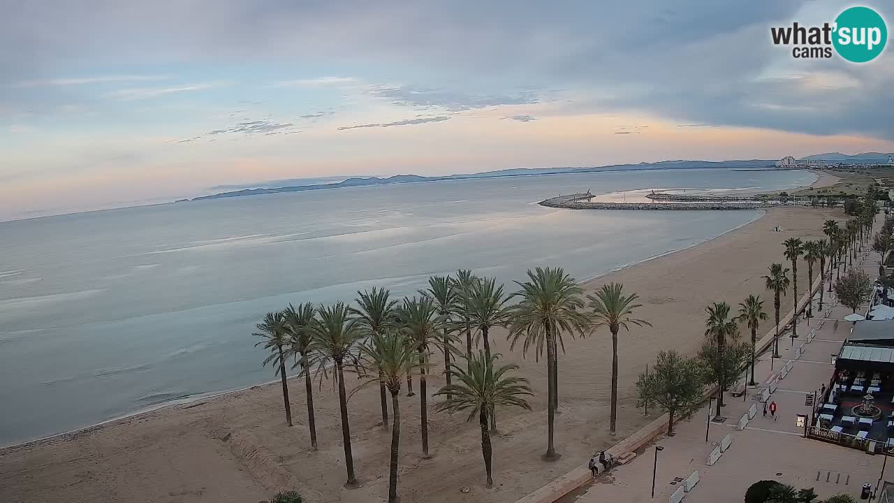 LIVEcam Roses plage – Hotel Montecarlo