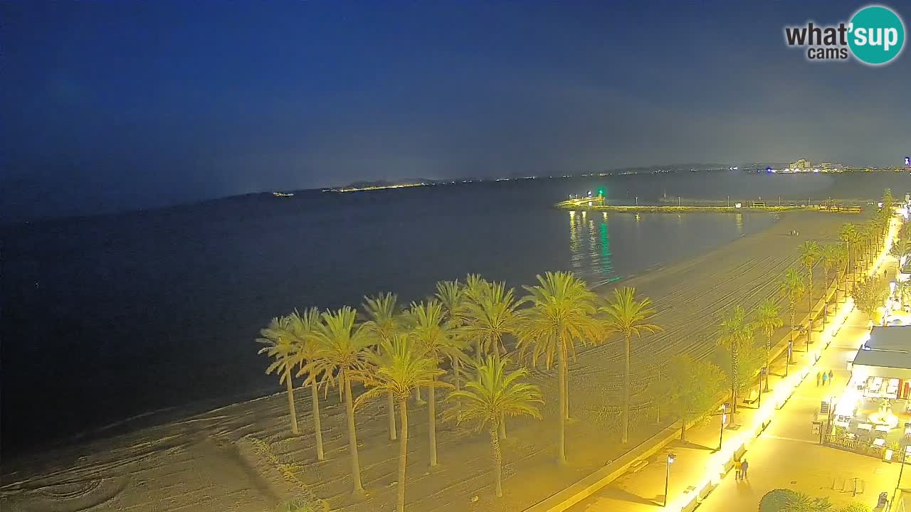 LIVEcam Roses plage – Hotel Montecarlo