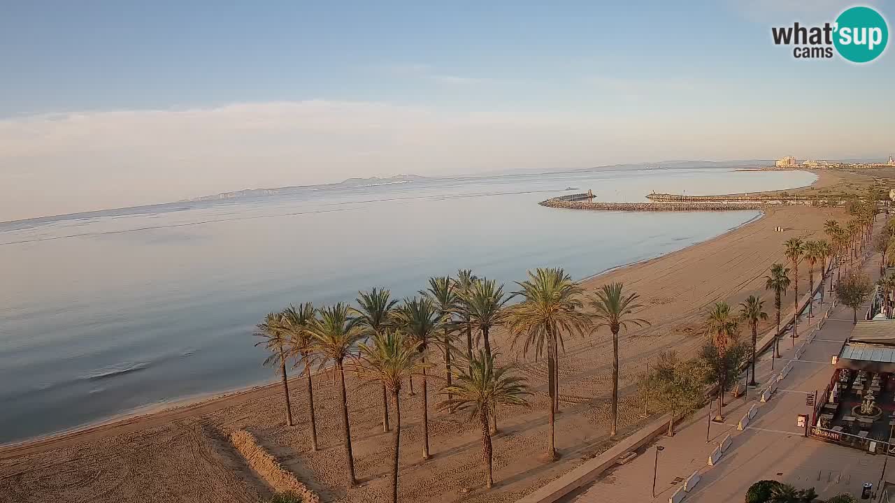 LIVEcam Roses plage – Hotel Montecarlo