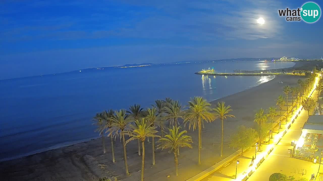 LIVEcam Roses plage – Hotel Montecarlo