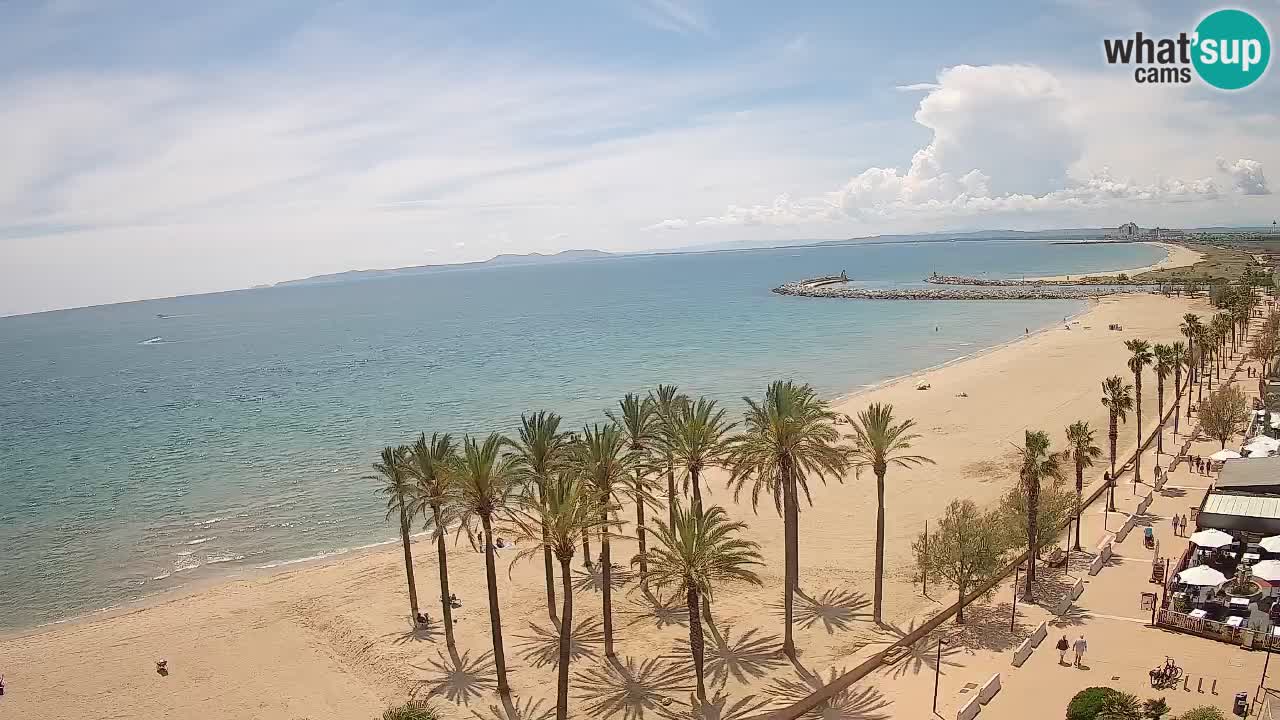 LIVEcam Roses plage – Hotel Montecarlo