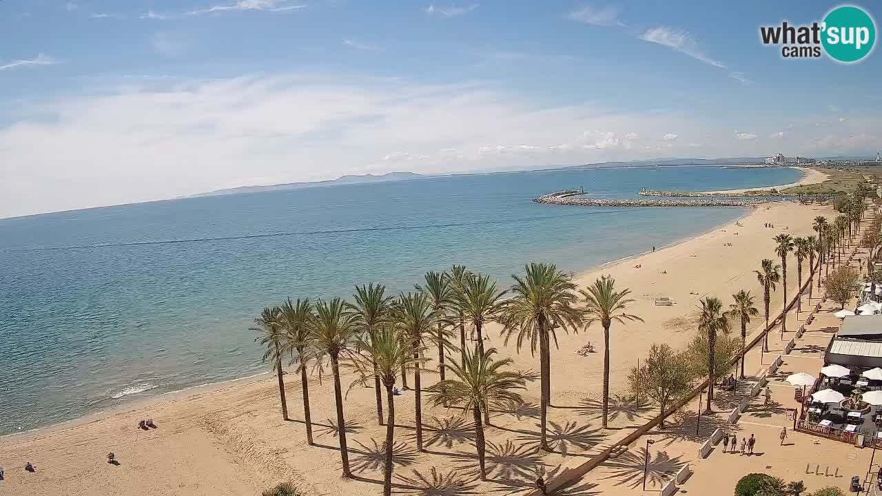 Webcam Roses Strand – Hotel Montecarlo