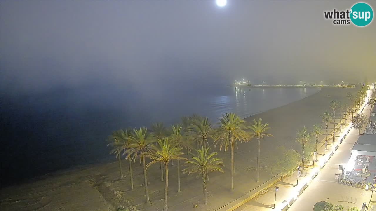 Camera en vivo Roses playa – Hotel MonteCarlo